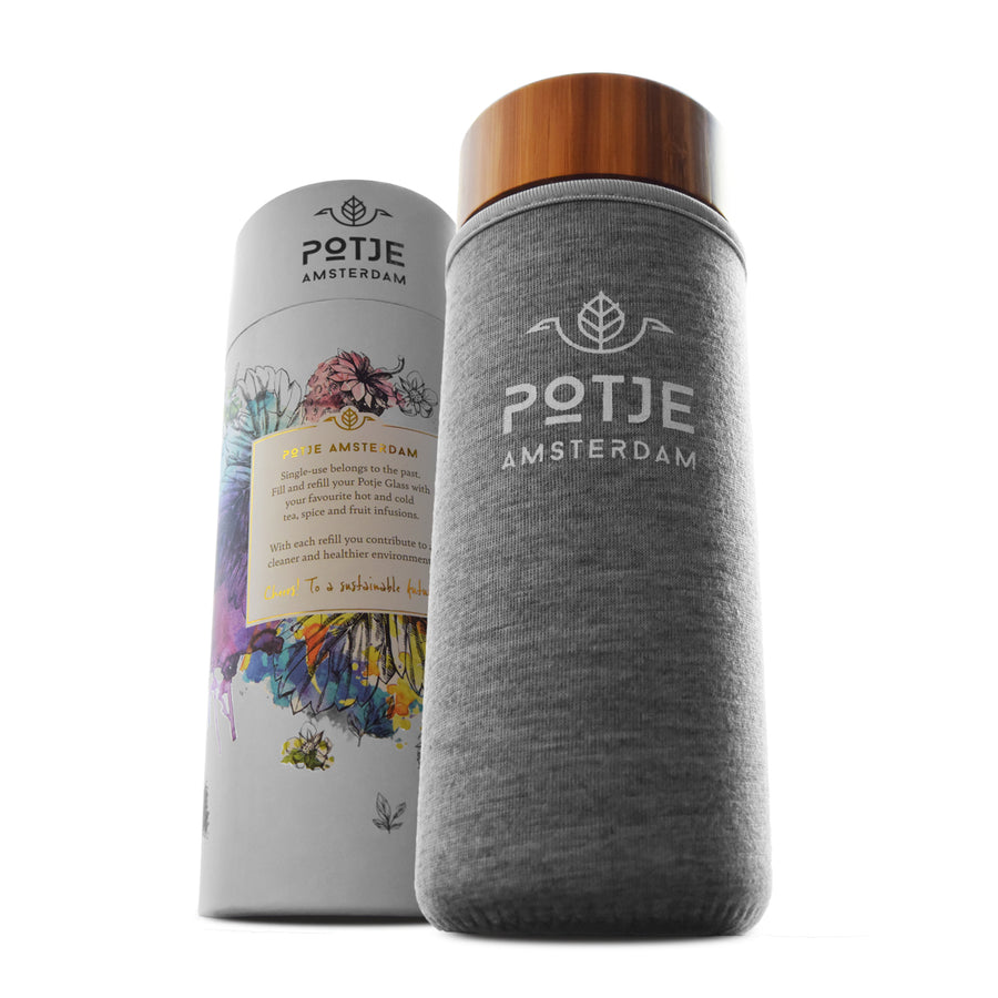 Potje Amsterdam Glass Bottle with Packaging